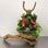 Reindeer in Wood Holiday Arrangement